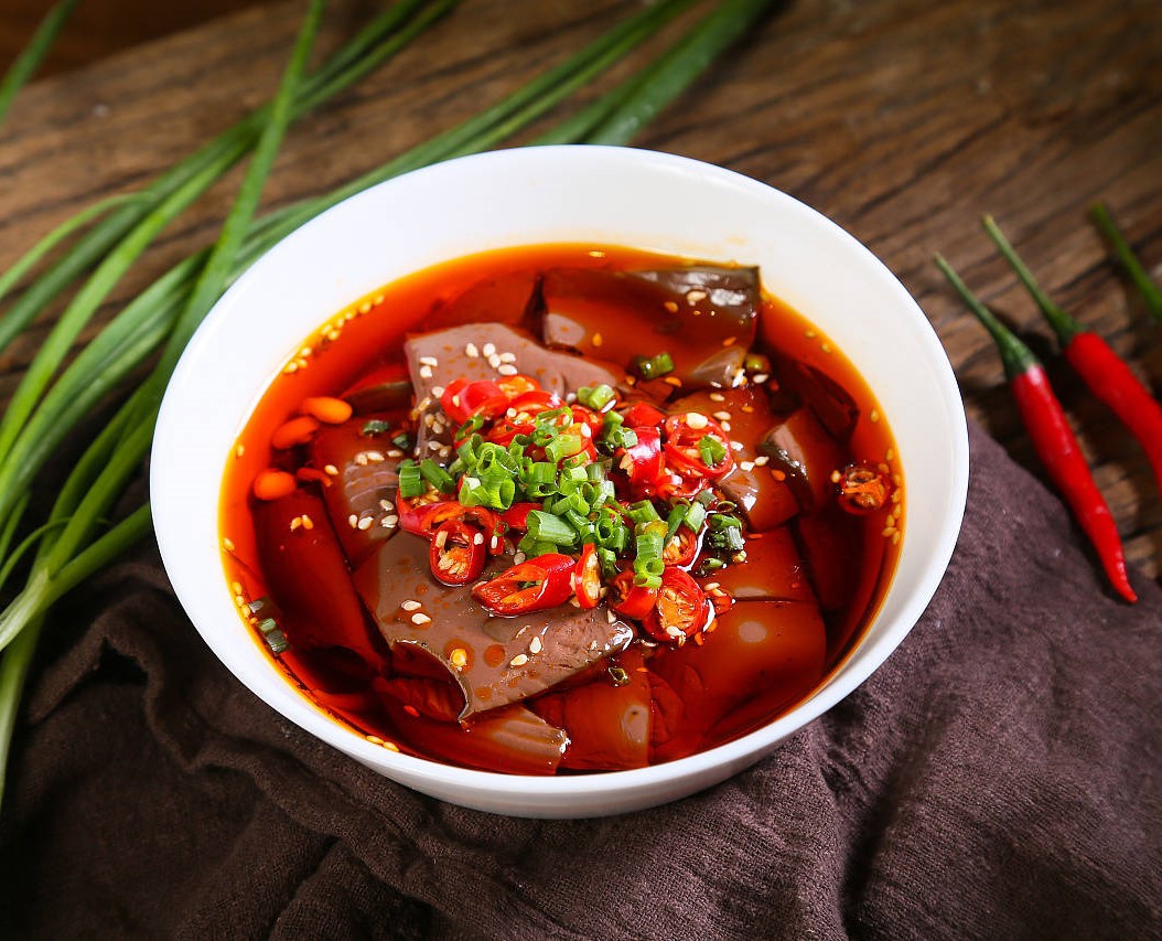 Spicy Duck Blood